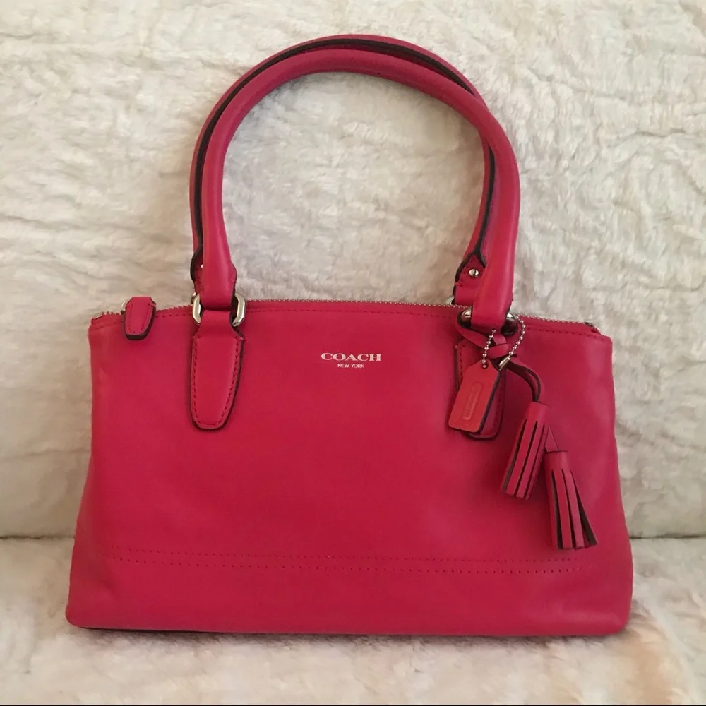 Coach Legacy Leather Mini Rory Bag and Wristlet - Picture 2 of 9